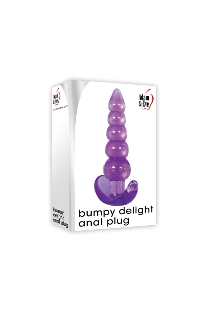Adam & Eve - Bumpy Delight Plug - Purple - Stag Shop