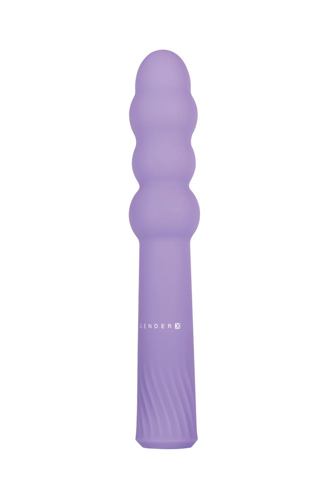 Evolved - Gender X - Bumpy Ride Flexible Vibrator - Purple - Stag Shop