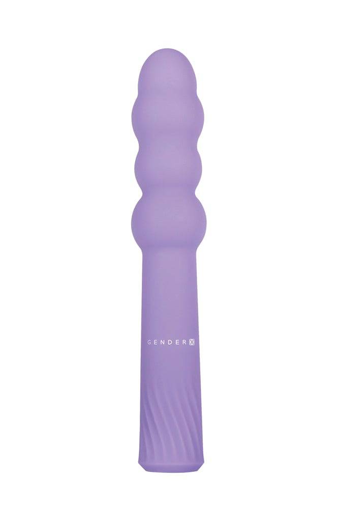 Evolved - Gender X - Bumpy Ride Flexible Vibrator - Purple - Stag Shop