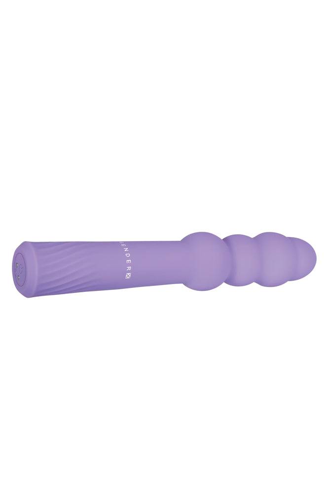 Evolved - Gender X - Bumpy Ride Flexible Vibrator - Purple - Stag Shop