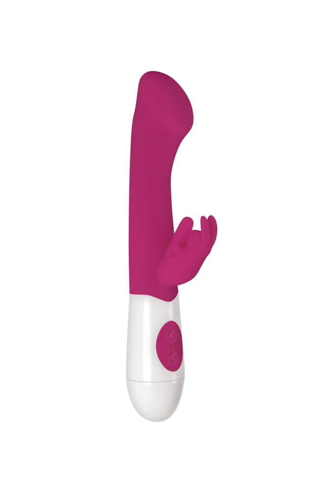 Adam & Eve - Bunny Love Silicone G Vibrator - Pink - Stag Shop
