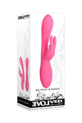 Evolved - Bunny Kisses Vibrator - Pink - Stag Shop