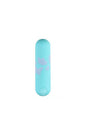 Maia Toys - Julia Rechargeable Butterfly Print Bullet - Teal - Stag Shop