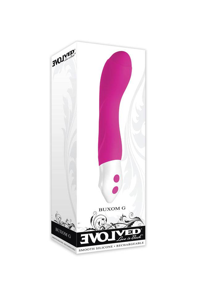 Evolved - Buxom G Vibrator - Pink - Stag Shop