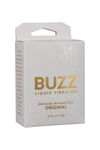 Doc Johnson - Buzz Original Liquid Vibrator Arousal Gel - 0.26 oz - Stag Shop