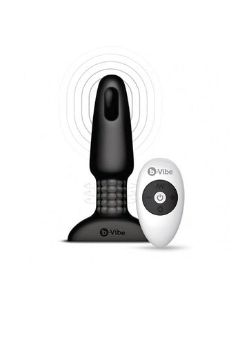 b-Vibe - Rimming 2 Butt Plug - Black - Stag Shop