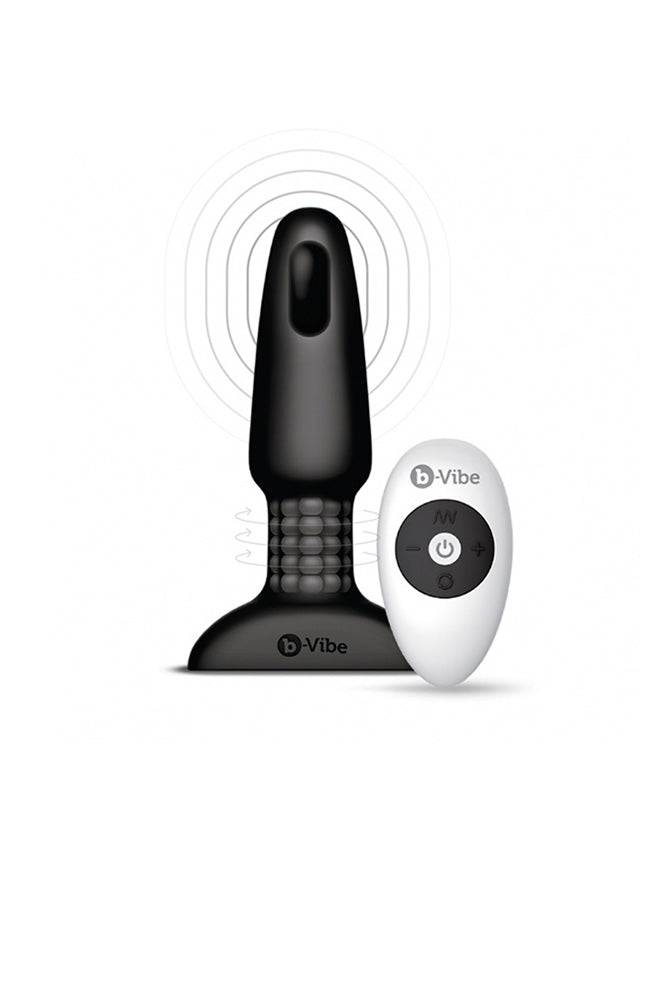 b-Vibe - Rimming 2 Butt Plug - Black - Stag Shop