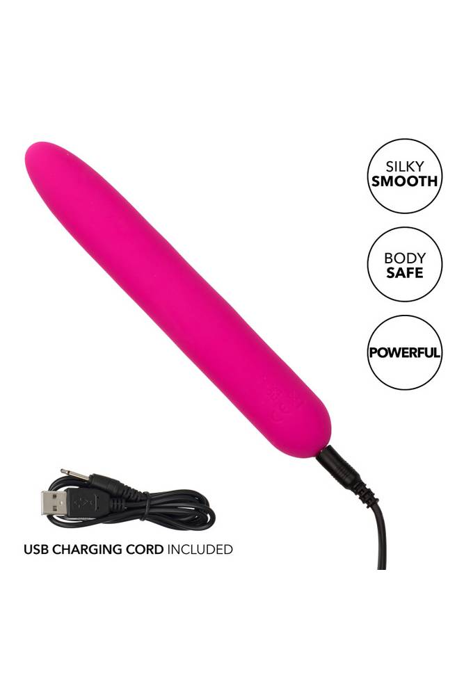 Cal Exotics - Bliss - Liquid Silicone Vibrator - Pink - Stag Shop