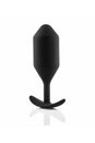 B-Vibe - Snug Plug 5 - Weighted Butt Plug - Black - Stag Shop