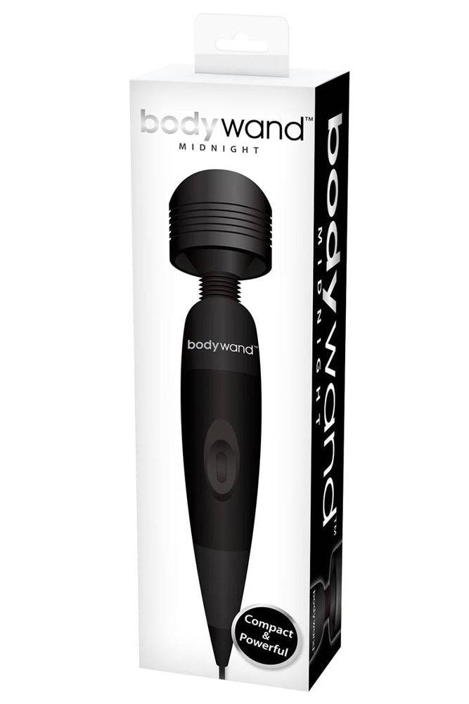 Bodywand - Midnight Plug-In Massage Wand - Black - Stag Shop