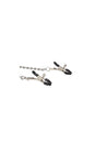 Ouch by Shots Toys - Black & White - Breathable Ball Gag with Nipple Clamps - Black - Stag Shop