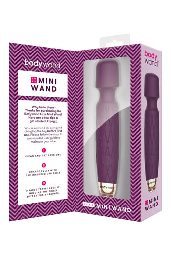 Bodywand - Luxe Mini Wand Massager - Purple - Stag Shop