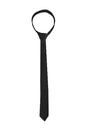 Ouch by Shots Toys - Black & White - Satin Bondage Tie - Black - Stag Shop