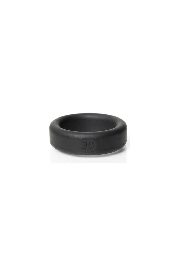 Channel 1 Releasing - Boneyard - 5-Piece Silicone Cock Ring Set - Black - Stag Shop