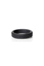 Channel 1 Releasing - Boneyard - 5-Piece Silicone Cock Ring Set - Black - Stag Shop