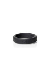 Channel 1 Releasing - Boneyard - 5-Piece Silicone Cock Ring Set - Black - Stag Shop