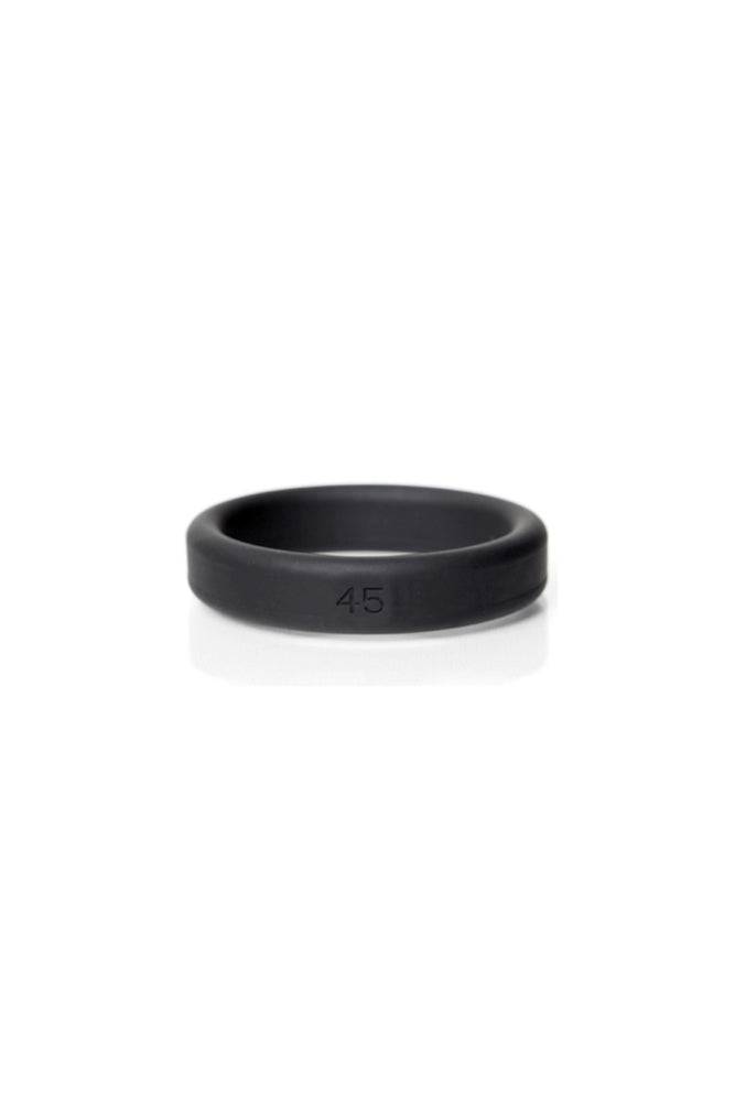 Channel 1 Releasing - Boneyard - 5-Piece Silicone Cock Ring Set - Black - Stag Shop