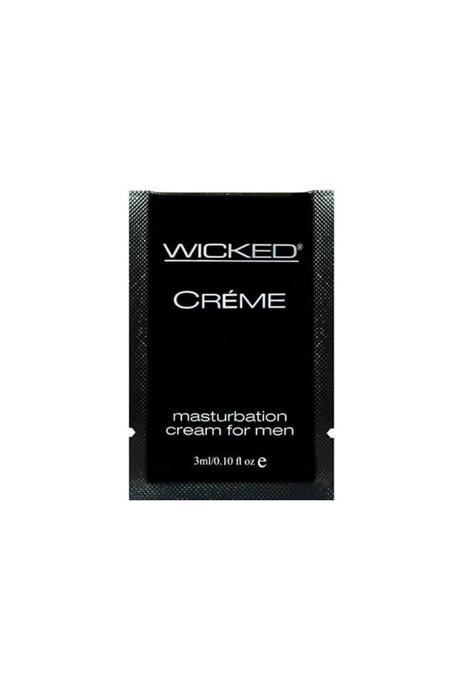 Wicked Sensual Care - Masturbation Creme for Men - 3ml Foil Packet - Stag Shop