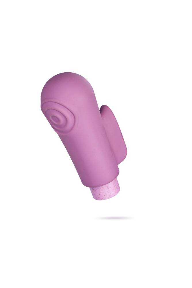 Blush Novelties - Gaia - Eco Delight Finger Vibrator - Purple - Stag Shop