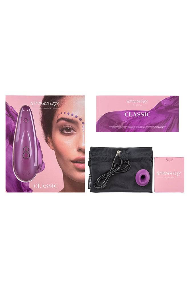 Womanizer - Classic Clitoral Stimulator - Purple - Stag Shop