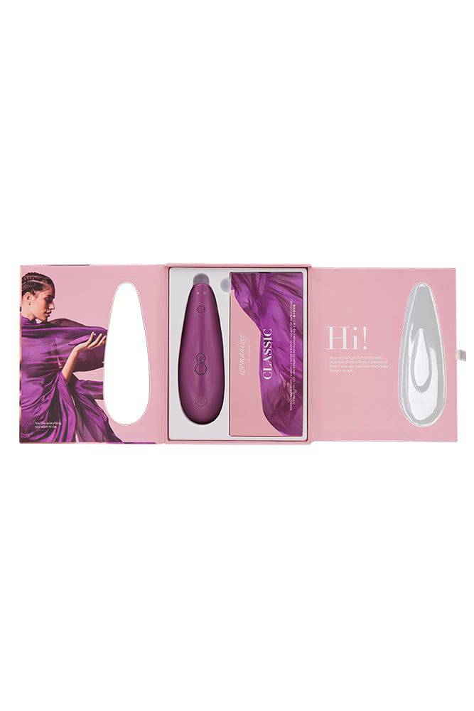 Womanizer - Classic Clitoral Stimulator - Purple - Stag Shop