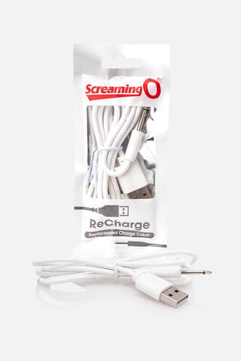 Screaming O - Recharge Charging Cable - Stag Shop