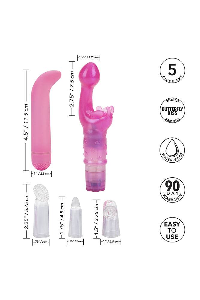 Cal Exotics - Hers G-Spot Kit - Pink/Clear - Stag Shop