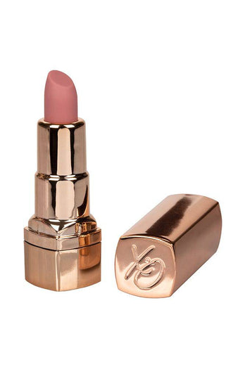 Cal Exotics - Hide & Play Rechargeable Lipstick Vibrator - Nude/Gold - Stag Shop