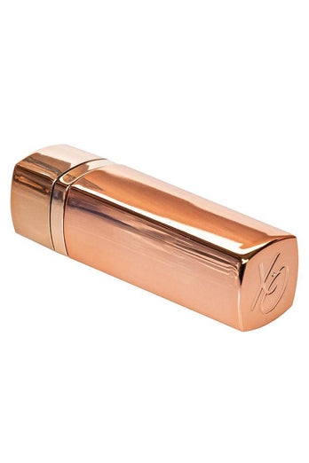 Cal Exotics - Hide & Play Rechargeable Lipstick Vibrator - Nude/Gold - Stag Shop