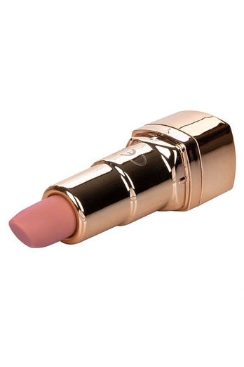 Cal Exotics - Hide & Play Rechargeable Lipstick Vibrator - Nude/Gold - Stag Shop