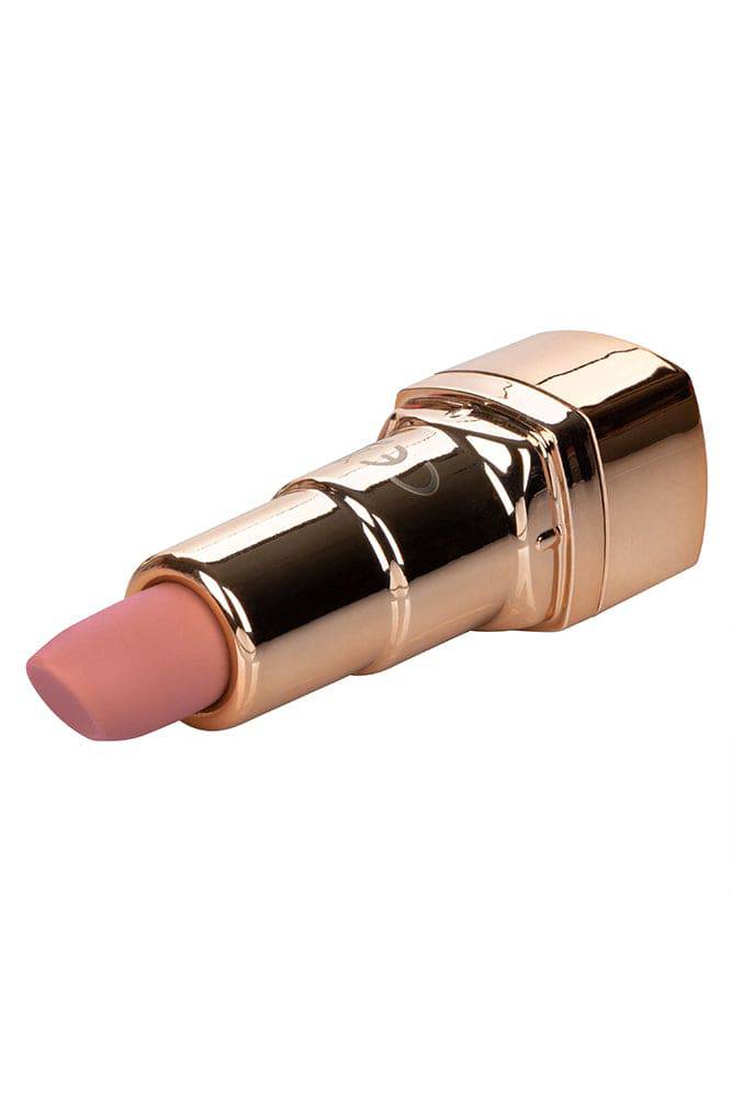 Cal Exotics - Hide & Play Rechargeable Lipstick Vibrator - Nude/Gold - Stag Shop