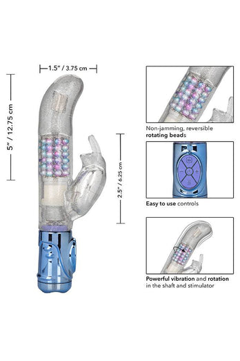 Cal Exotics - Naughty Bits - Party in my Pants Jack Rabbit Vibrator - Stag Shop