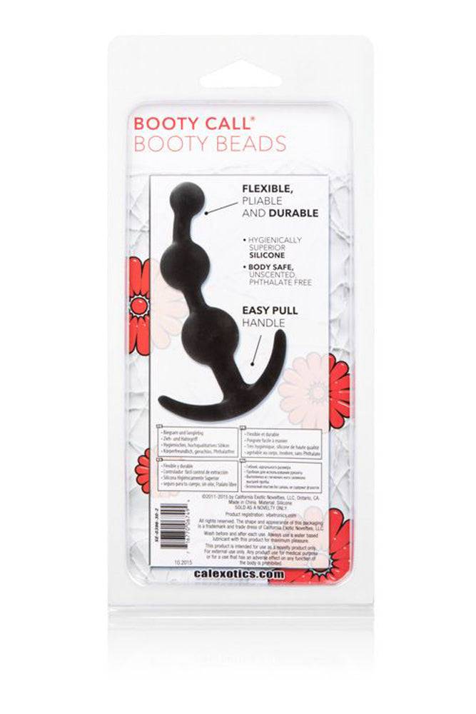 Cal Exotics - Booty Call - Booty Beads - Black - Stag Shop