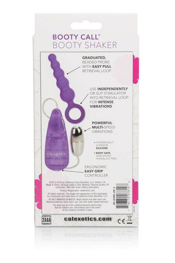 Cal Exotics - Booty Call - Booty Shaker Probe - Purple - Stag Shop