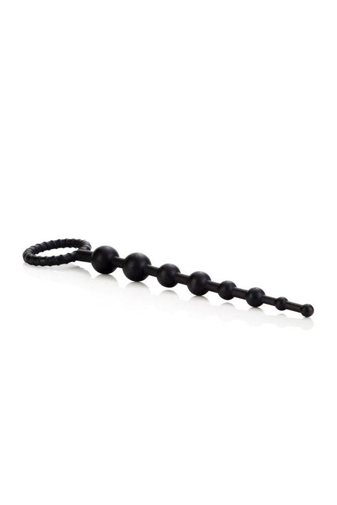 Cal Exotics - Booty Call - X-10 Booty Beads - Black - Stag Shop