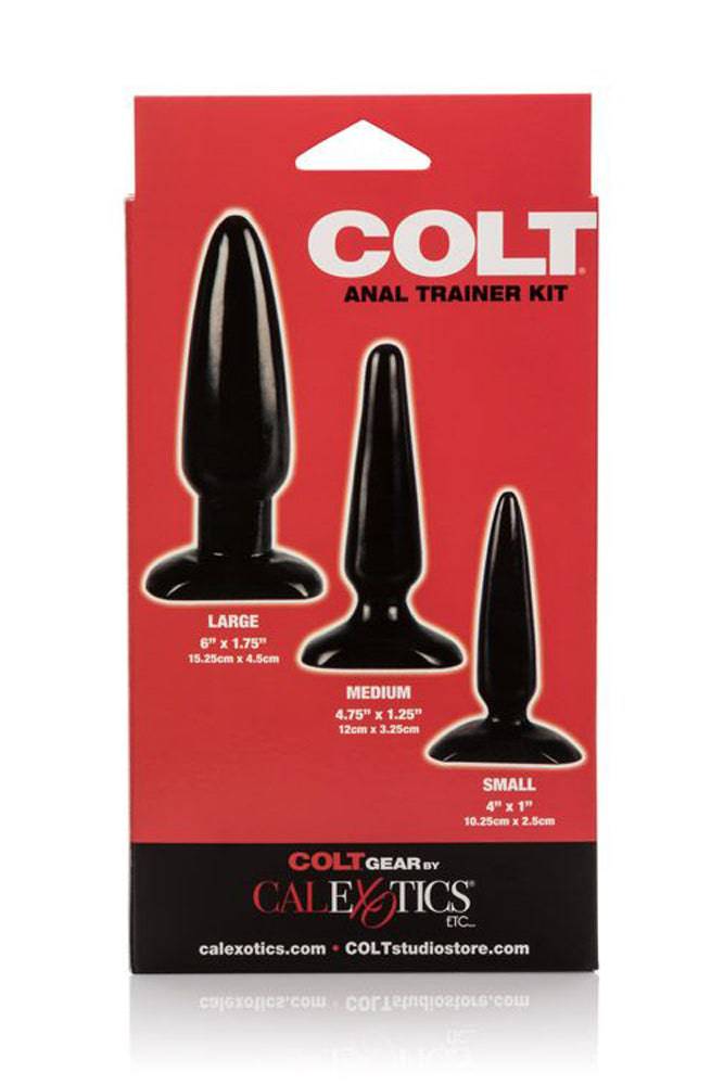 Cal Exotics - Colt - Anal Training Kit - Black - Stag Shop