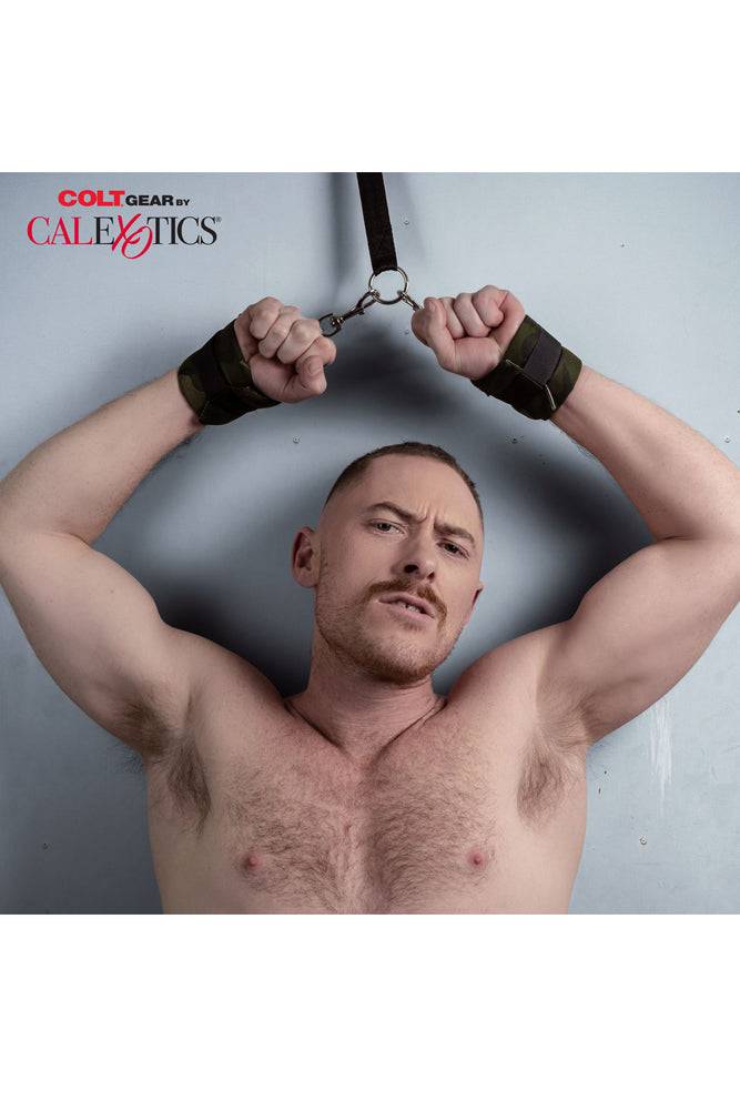 Cal Exotics - Colt - Camo Over The Door Cuffs - Stag Shop