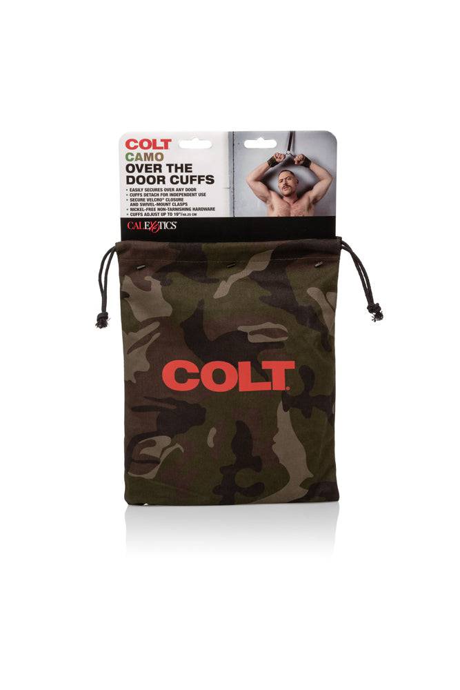 Cal Exotics - Colt - Camo Over The Door Cuffs - Stag Shop