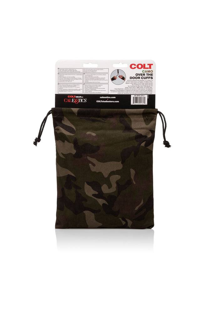 Cal Exotics - Colt - Camo Over The Door Cuffs - Stag Shop