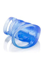 Cal Exotics - Couples Enhancer - Vibrating Pleasure Cock Cage - Blue - Stag Shop