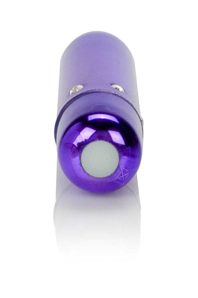 Cal Exotics - Crystal High Intensity Bullet - Purple - Stag Shop