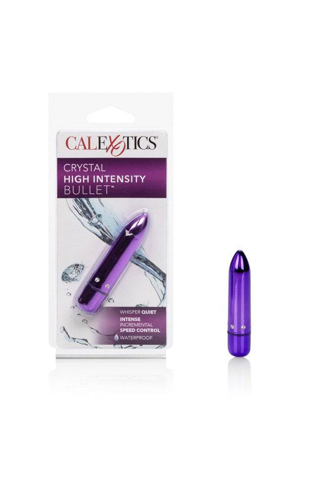 Cal Exotics - Crystal High Intensity Bullet - Purple - Stag Shop