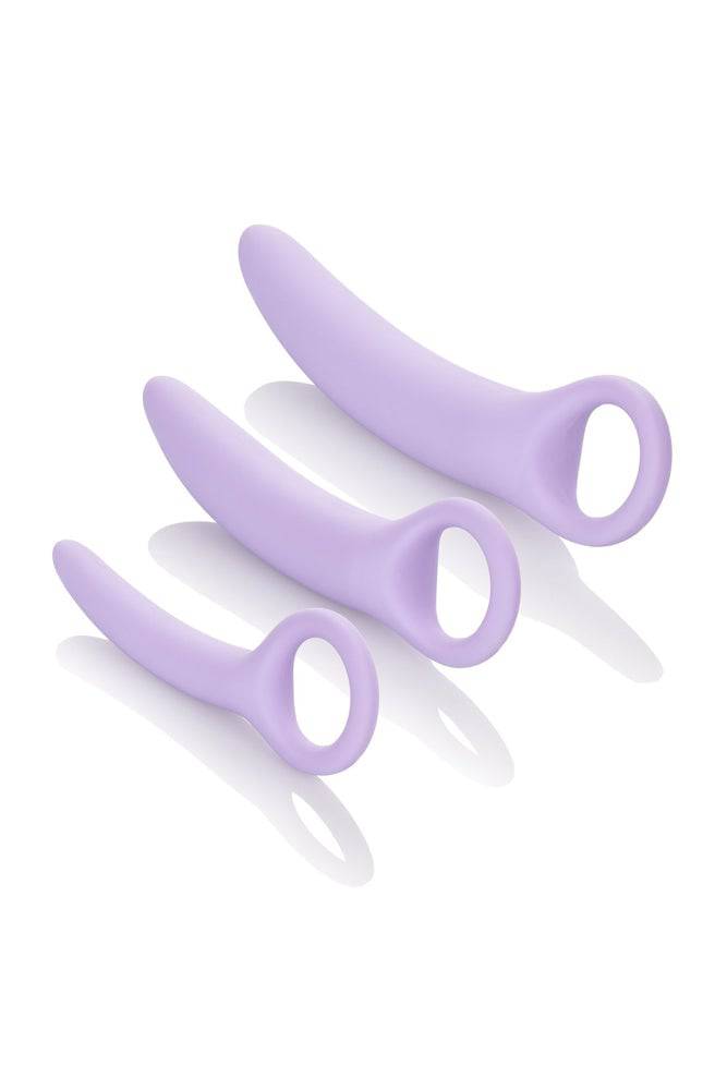 Cal Exotics - Dr. Laura Berman - Alena 3-Piece Silicone Dilator Set - Purple - Stag Shop