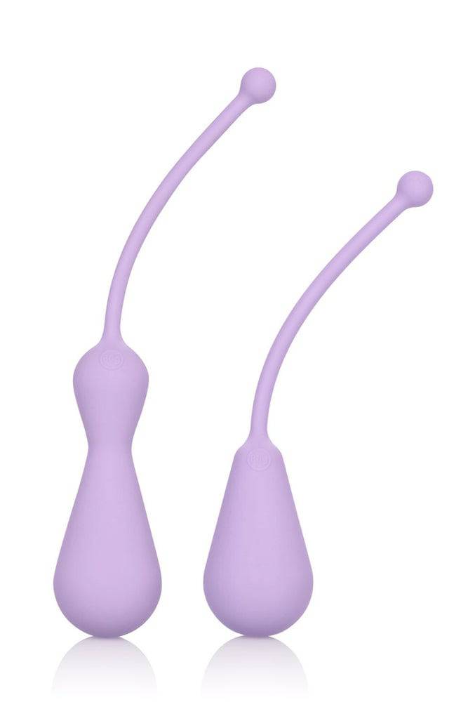 Cal Exotics - Dr. Laura Berman - Silicone Weighted Kegel Set - Purple - Stag Shop