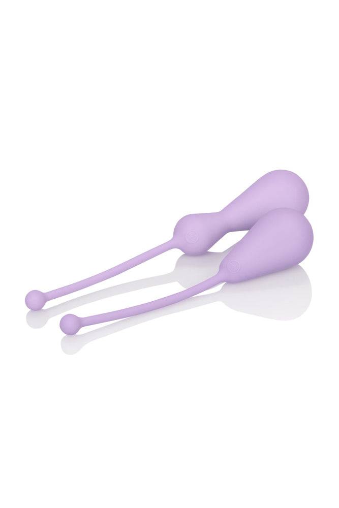 Cal Exotics - Dr. Laura Berman - Silicone Weighted Kegel Set - Purple - Stag Shop