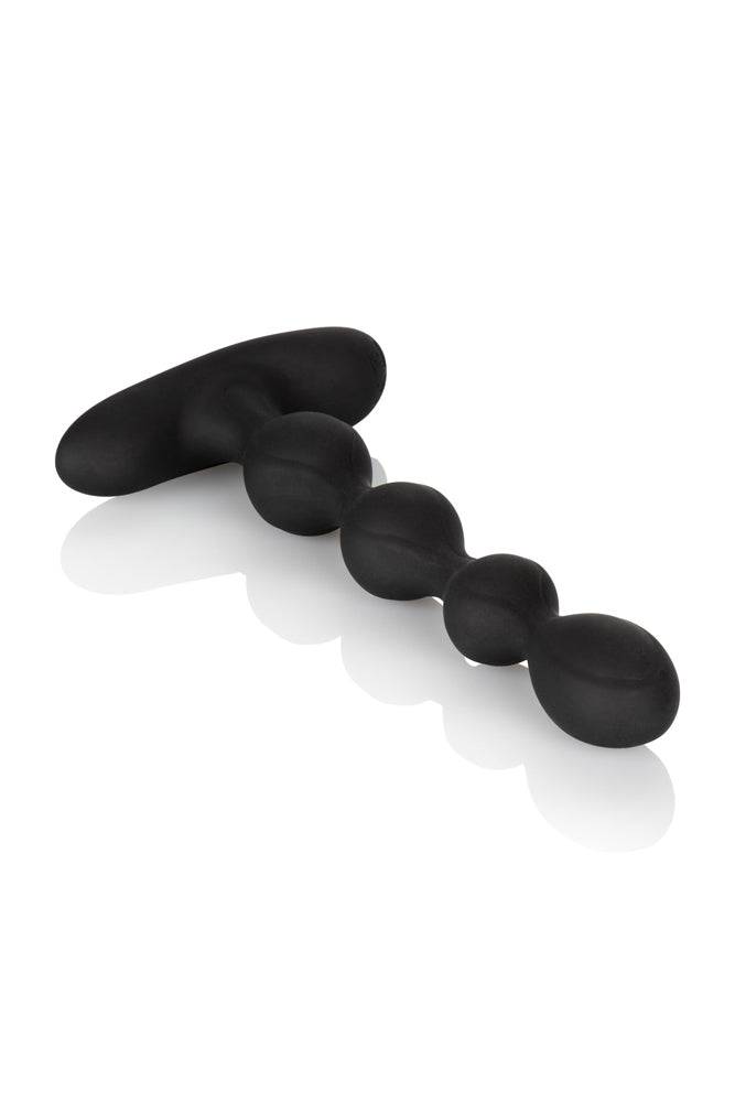 Cal Exotics - Eclipse - Slender Vibrating Anal Beads - Black - Stag Shop