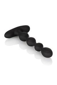 Thumbnail for Cal Exotics - Eclipse - Slender Vibrating Anal Beads - Black - Stag Shop