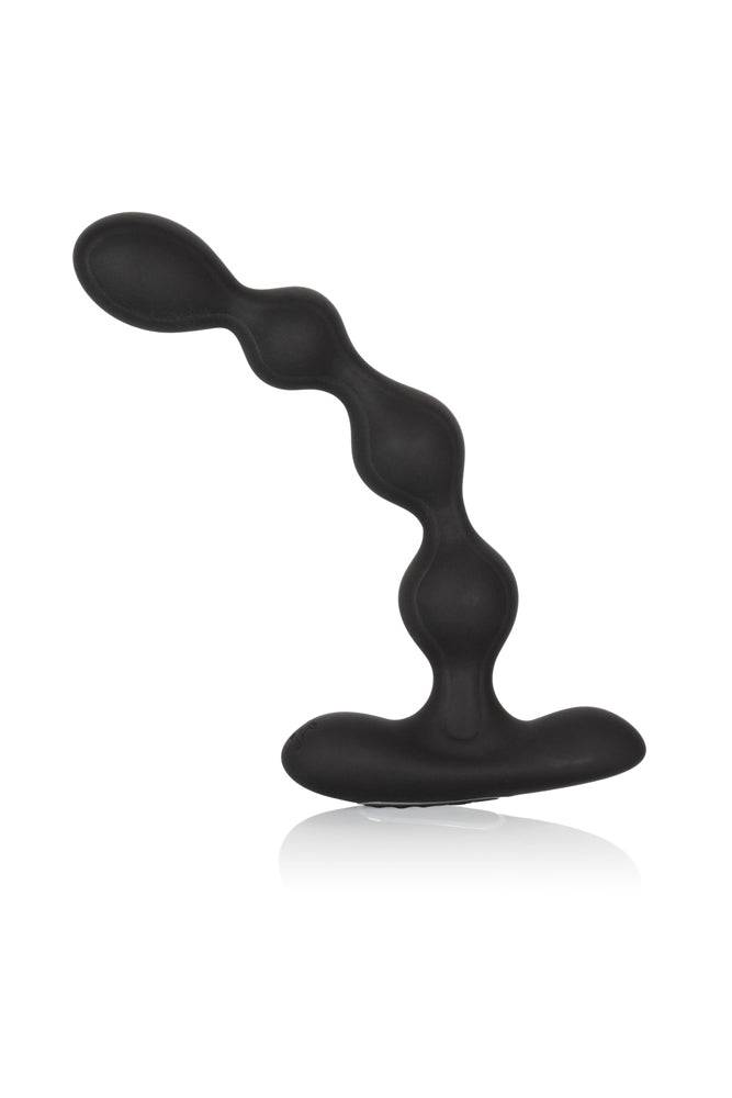 Cal Exotics - Eclipse - Slender Vibrating Anal Beads - Black - Stag Shop