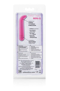 Thumbnail for Cal Exotics - First Time - Mini G Vibrator - Pink - Stag Shop
