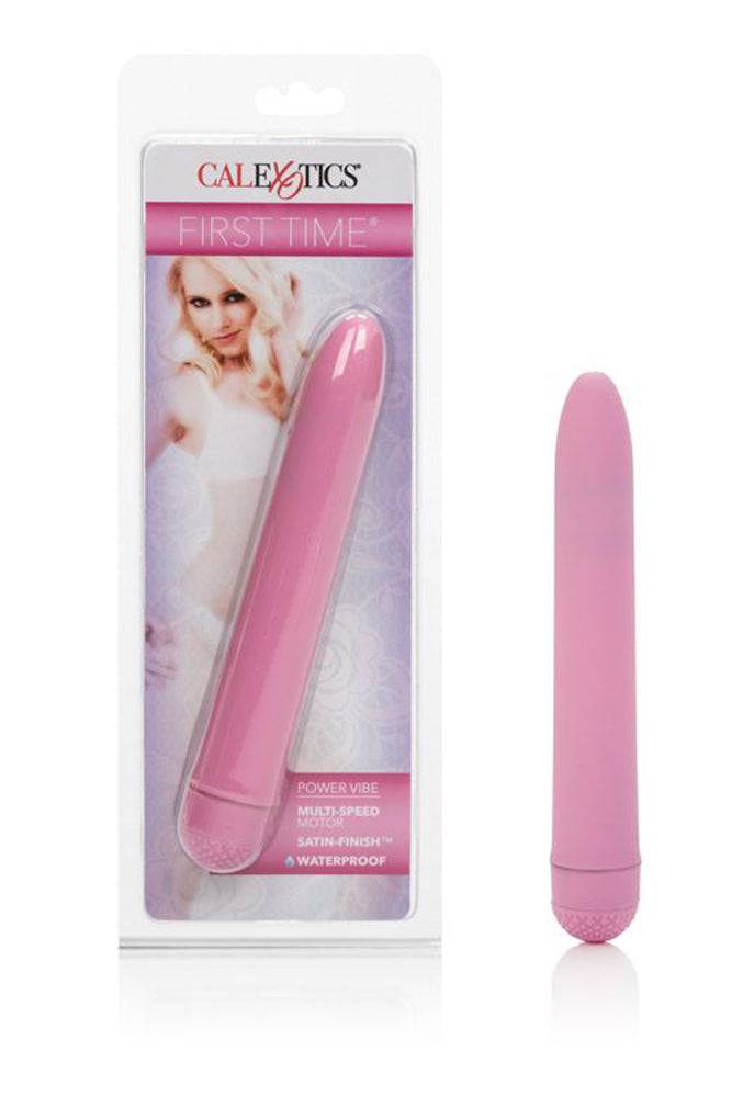 Cal Exotics - First Time - Power Vibe - Pink - Stag Shop